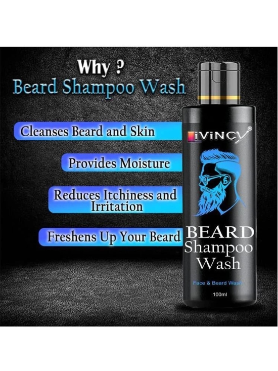 LIVINCY beard wash beard wash Beard Shampoo 100 mL