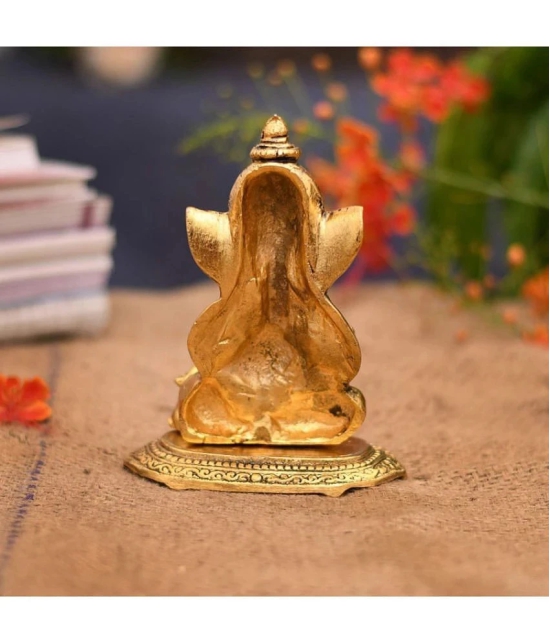 TINUMS Brass Lord Ganesha Idol ( 18 cm )