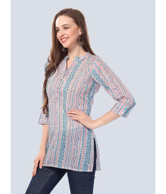 Meher Impex Multi Color Cotton Womens Tunic ( Pack of 1 ) - None