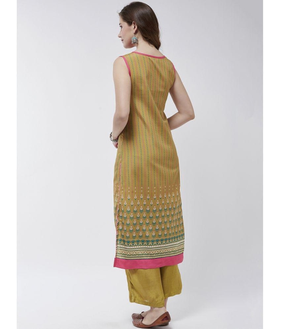 Pannkh - Multicolor Viscose Womens Straight Kurti ( Pack of 1 ) - None