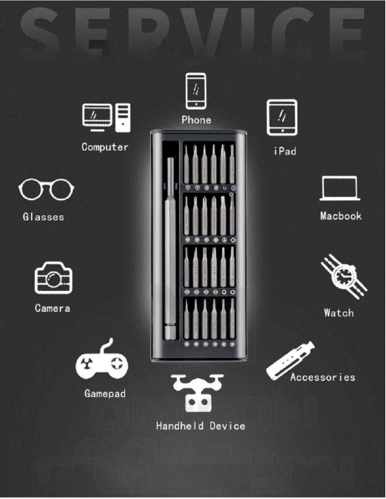 24 Pieces Precision Screwdriver Set