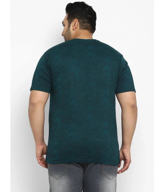 Urbano Plus - Green Cotton Regular Fit Mens T-Shirt ( Pack of 1 ) - None