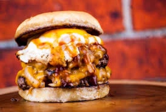 Double Egg Burger