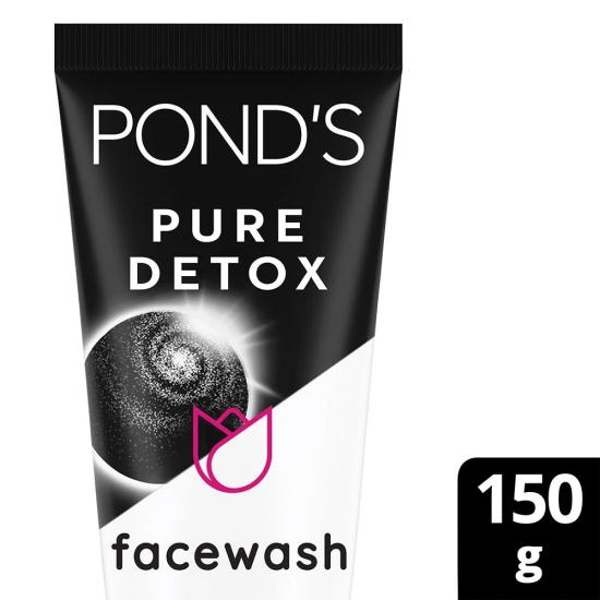 PondS Pure Detox Anti-Pollution Purity Face Wash With Activated Charcoal 150 G