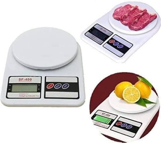 Uttamrobotics Electronic Digital 1Gram-10 Kg Weight Scale LCD(Adaptor Included)