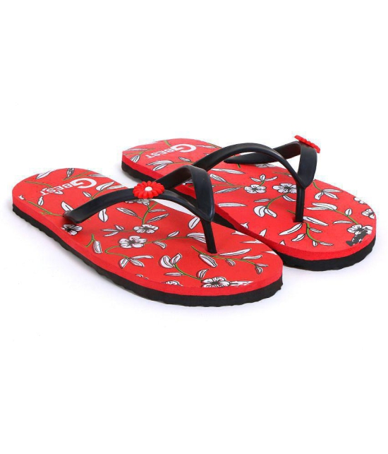 G Best - Red Women''s Flip Flop - None