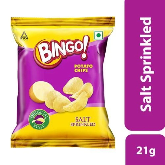 Bingo Potato Chips Original, 21 Gm