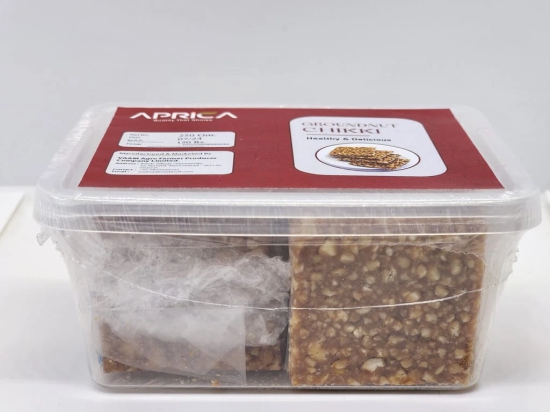 GROUNDNUT CHIKKI | APRICA PREMIUM PEANUTS JAGGERY CHIKKI