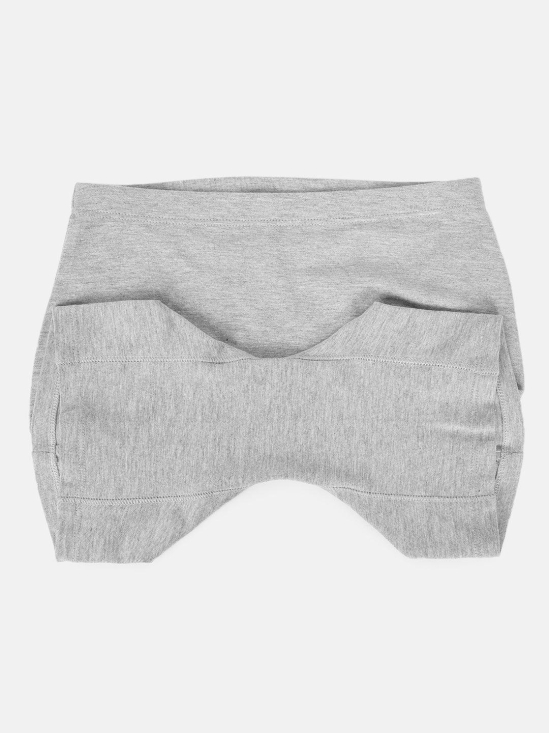 GIRLS INNERSHORTS, BLACK/GREY-10-12 Yrs