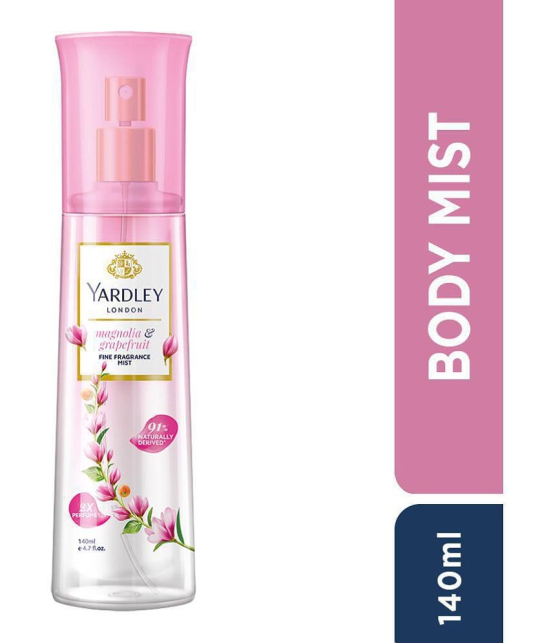 Yardley London - Fragrance Mist â?? Magnolia & Grapefruit â?? 140 ml Body Mist For Women 140 ( Pack of 1 )