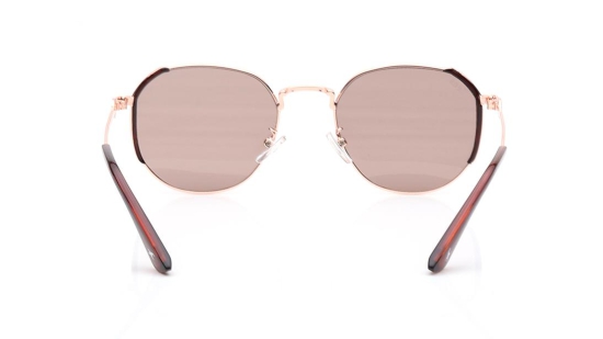 Brown Geometric Sunglasses for Women