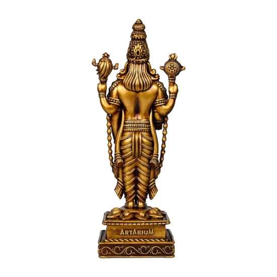 Artarium Venkateshwar Balaji | Lord Tirupati Balaji | Shri Venkateshwara Swami Idol for Home Decor and Gifts, 9.05 Inches Pack of 1