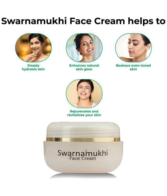 Kerala Ayurveda Swarnamukhi Face Cream 20 gm, For a Natural Golden Glow,Face Cream for Dry Skin, Non-Greasy Formula, Night Cream for Dry Skin