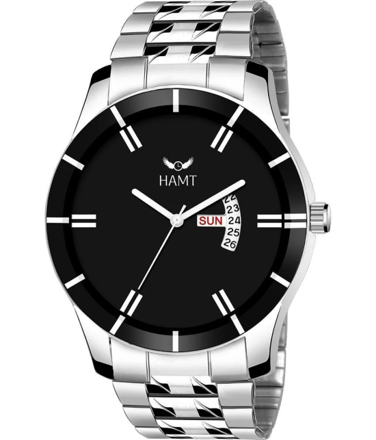 HAMT Silver Stainless Steel Analog Mens Watch