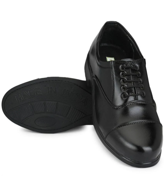 KATENIA - Black Mens Oxford Formal Shoes - None