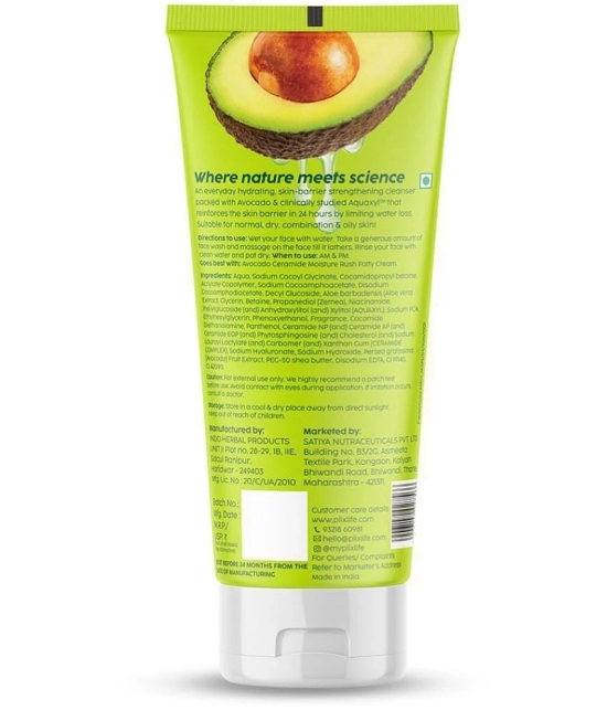 Plix Avocado Ceramide Moisture Rush Juicy Cleanser To Strengthen Your Skin Barrier(100 ml)