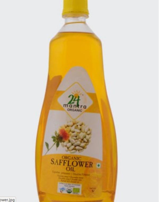 24 mantra COLD PRESSED SAFFLOWER OIL 1 l