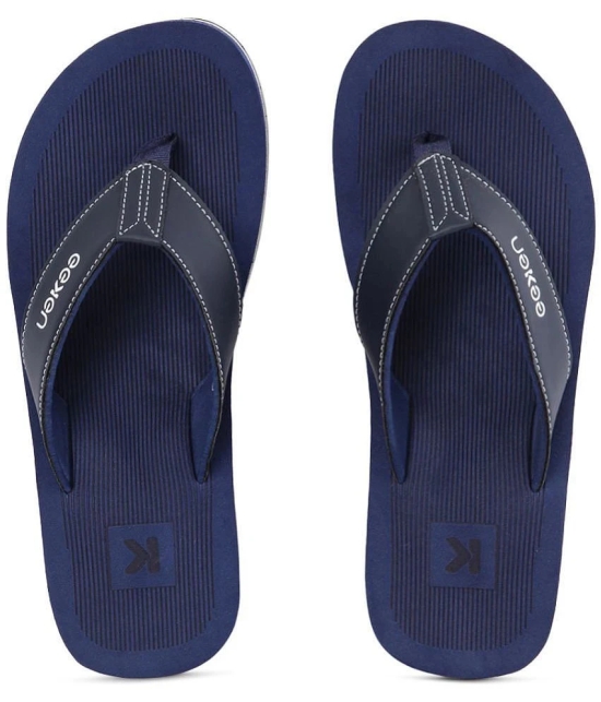 Paragon Navy Mens Thong Flip Flop - None