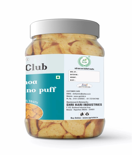 Agri Club Quinoa Cheezopino Puff, 100 gm (Pack of 2)