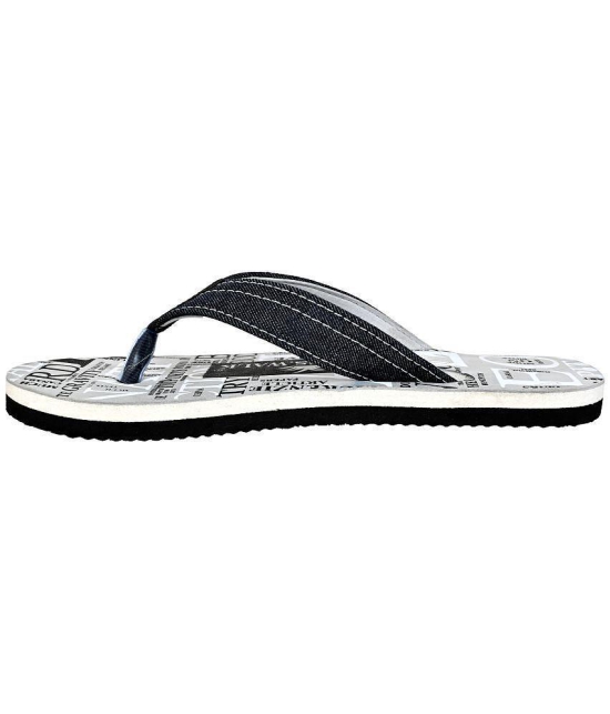 GRASS WALK Black Mens Thong Flip Flop - None