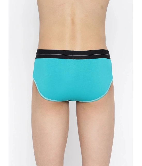 La Intimo Cotton Mens Briefs ( Teal ) - None