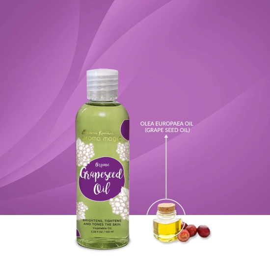 Organic Grapeseed Oil-100 Ml / Organic oils