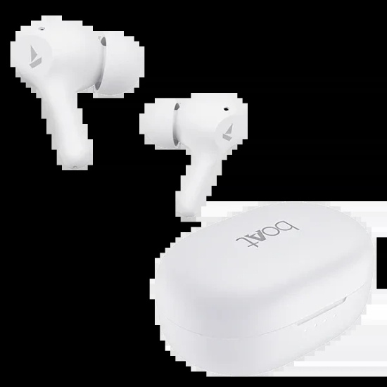 boAt Airdopes 71 | Wireless Earbuds with 40 Hours Playback, BEAST™ Mode, ENx™ Technology, Dual Mic with ENx™ Technology Frost White