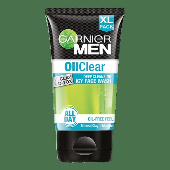 Garnier Men Oil Clear Face Wash - For Oily Skin, 150 G