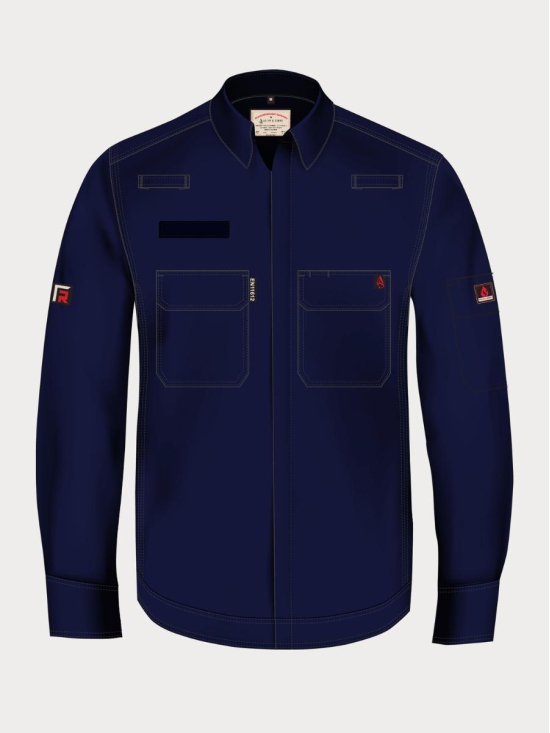 IFSH Long Sleeve Jacket-3XL / Navy