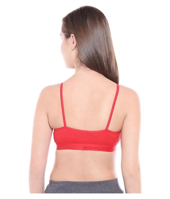 Bodycare Cotton Lycra Sports Bra - Multi Color - 30B