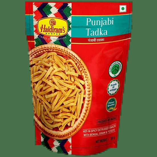 Haldiram's Namkeen - Spicy, Crunchy, Punjabi Tadka, 200 G Pouch