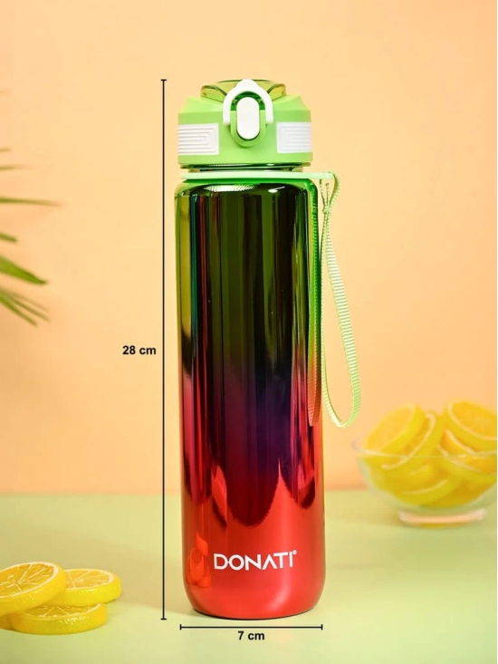 Donati Travel Bottle 1000ML - Pink & Neon Plastic Glossy Finish