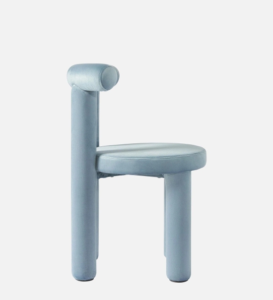 MAKKER DINING CHAIR Light Blue  FINISH-Light Blue