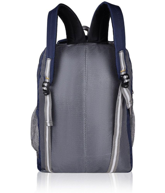 AXEN BAGS - Blue Polyester Backpack ( 30 Ltrs ) - Blue