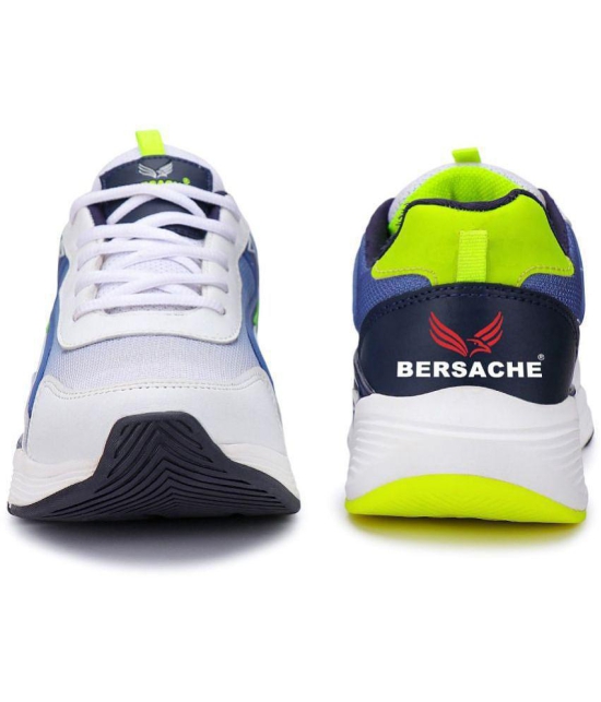 Bersache Sports Shoes Blue Mens Sports Running Shoes - None