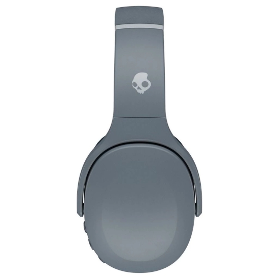 Skullcandy Crusher Evo Wireless Over-Ear-Headphone with Rapid Charge Personal Sound App and Built-in Tile Finding Technology with mic (Chill Gray)