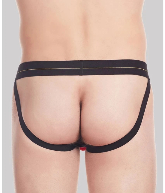 La Intimo - Red LIJO011 Spandex Mens Thongs ( Pack of 1 ) - None