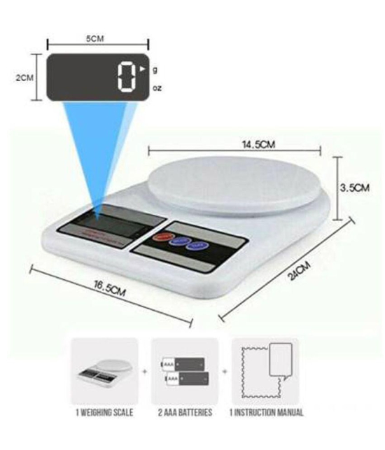 Earmark Digital Weighing Scale SF400 Plastic Weighing & Measuring Tools