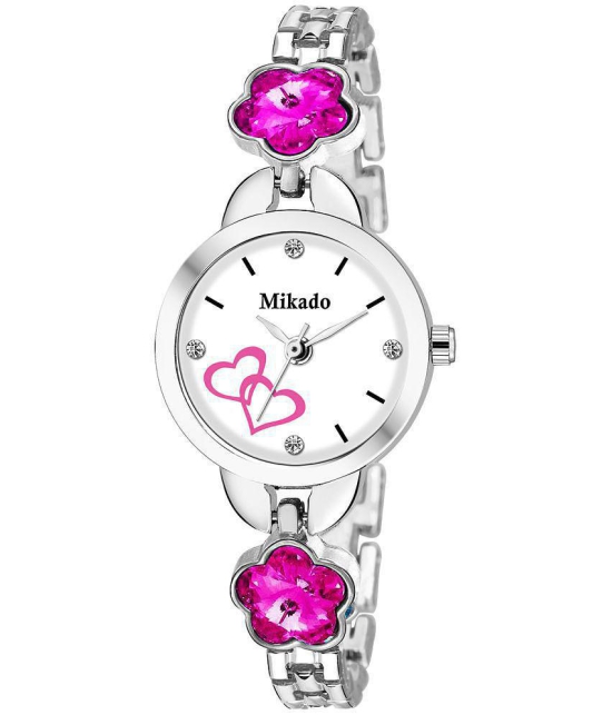 Mikado - Silver Stainless Steel Analog Womens Watch