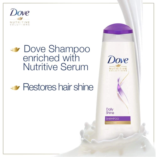 Dove Daily Shine Shampoo, 340 Ml