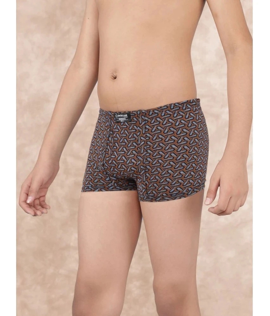 Pack of 3 Dollar Bigboss Cotton Blend Boys Trunks ( Multi Color ) MBKTR-10-CZYLNG-PO3-CO1 - None