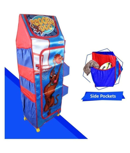 Scooby Doo Fun Closet 4 Shelves, Kids Folding Wardrobe - Seasons!