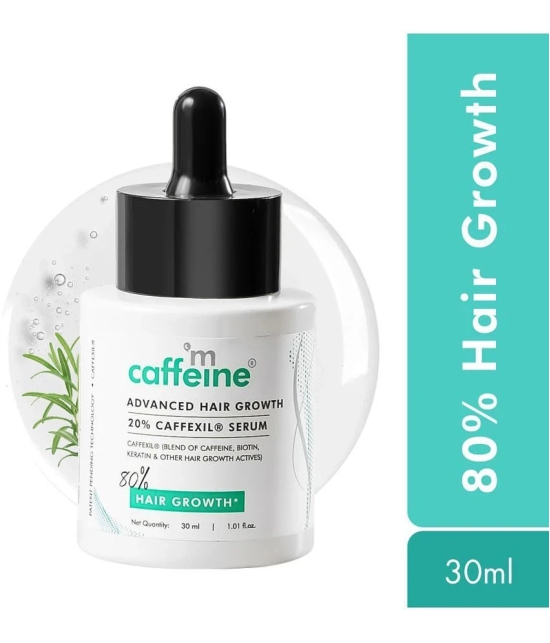 mCaffeine Advanced Hair Growth 20% Caffexil Hair Serum 30ml (Pack of 1)