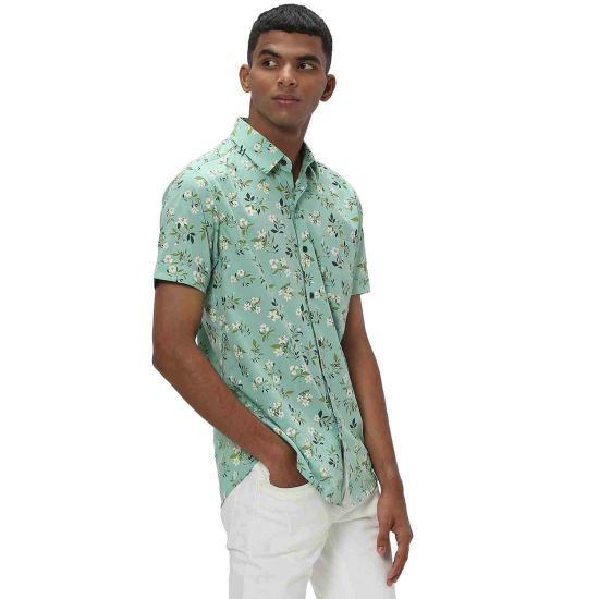 Floral Print Lightweight Shirt