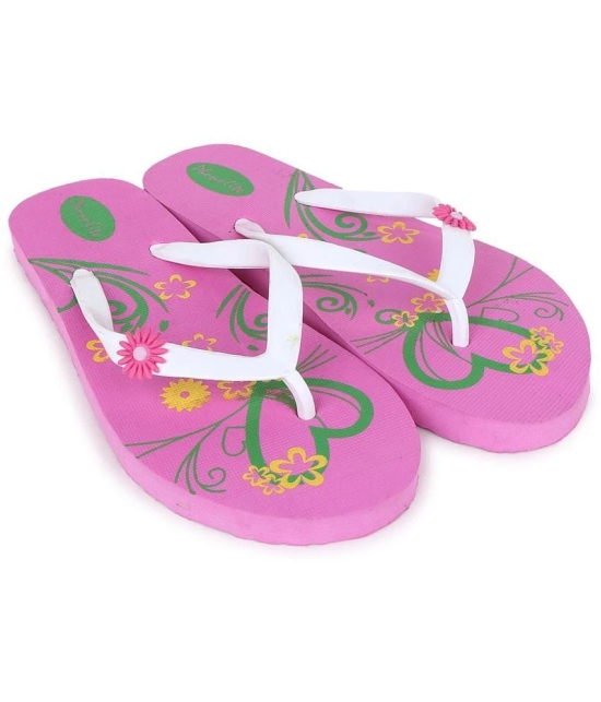 Phonolite Pink Womens Flip Flop - None