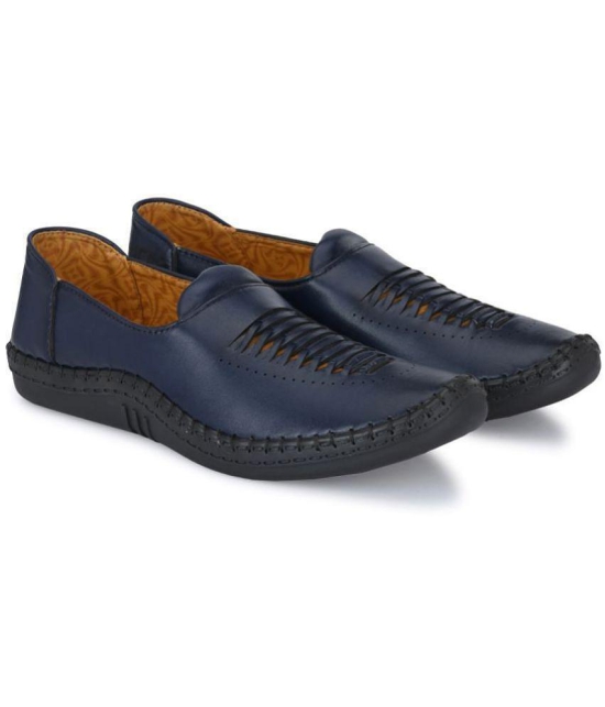 Bucik - Blue Mens Sandals - None