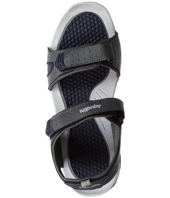 Aqualite - Dark Grey Mens Floater Sandals - None