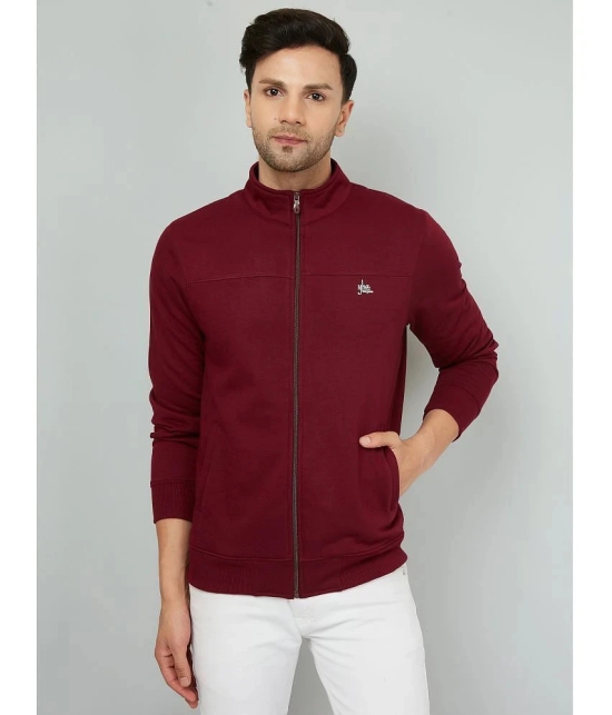 YHA Fleece Mens Casual Jacket - Wine ( Pack of 1 ) - None