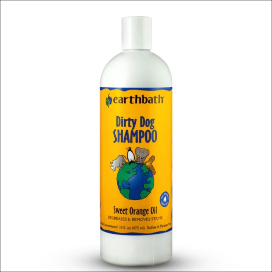 EarthBath Sweet Orange Oil Dirty Shampoo for Dogs-472mL