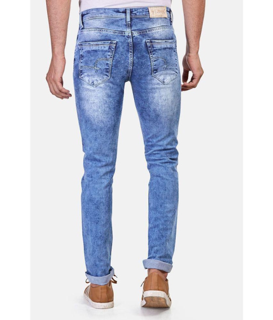 HJ HASASI Blue Regular Fit Jeans - None